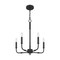 Quoizel Abner Chandelier, 5 Light, Matte Black ABR5018MBK - alternate 2